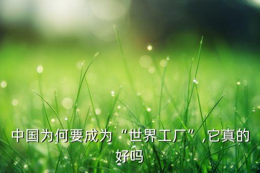 中國低端制造業