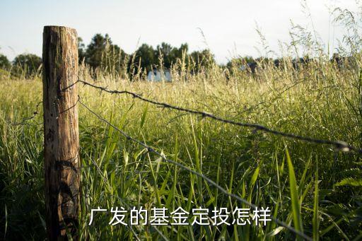 廣發基金后端收費