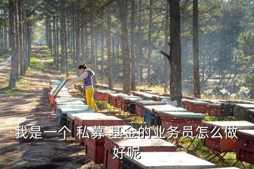 我是一個 私募 基金的業務員怎么做好呢