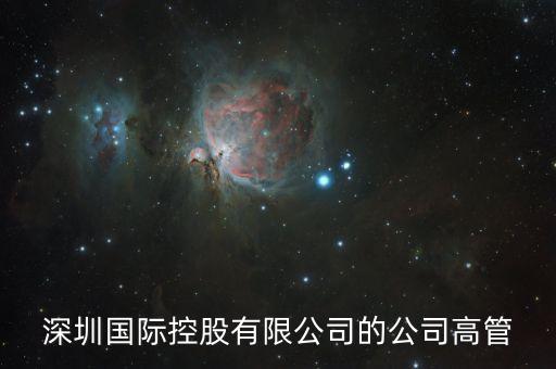 深業集團計財部