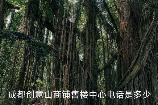  成都創意山商鋪售樓中心電話是多少