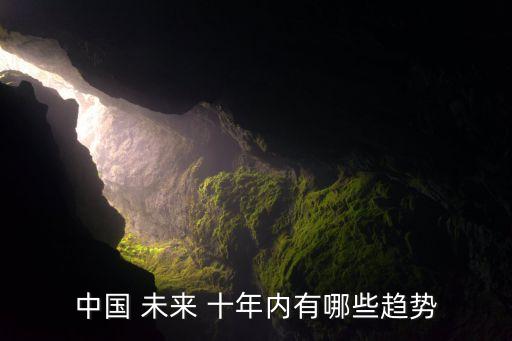 未來十年中國的發展趨勢,醫藥產業未來十年的發展趨勢