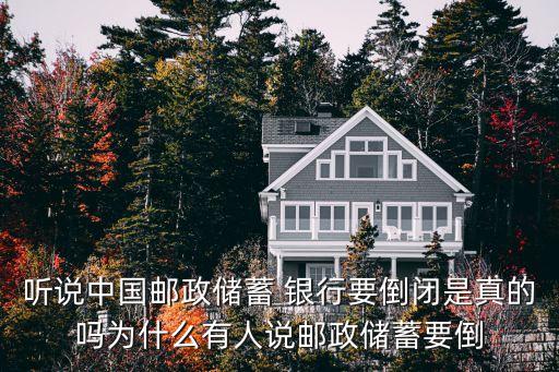 郵儲銀行發展情況