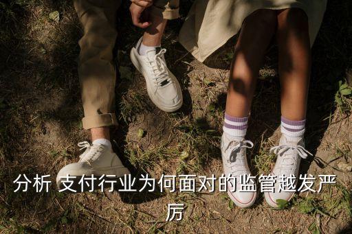分析 支付行業為何面對的監管越發嚴厲