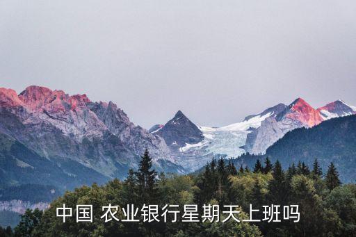 農業銀行十一營業嗎,為什么農業銀行停止營業了