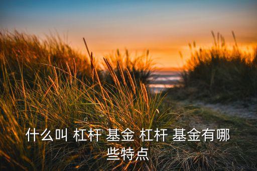 環保指數分級基金的杠桿,分級基金杠桿在牛熊市如何變化
