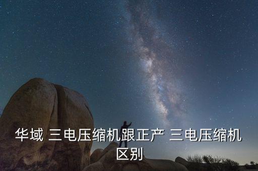 華域 三電壓縮機跟正產 三電壓縮機區別