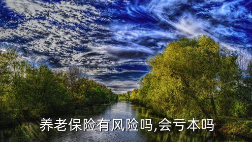  養老保險有風險嗎,會虧本嗎