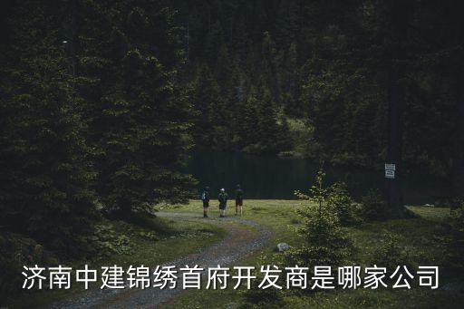 濟南中建錦繡首府開發商是哪家公司
