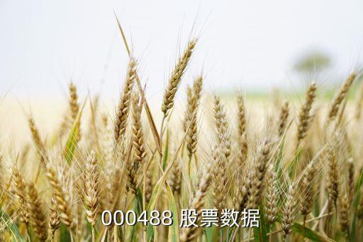 000488 股票數據
