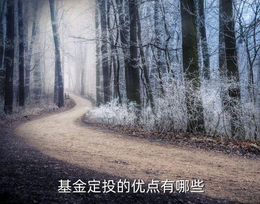  基金定投的優點有哪些