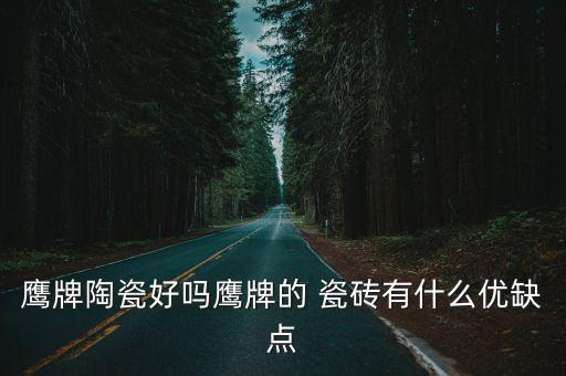 鷹牌陶瓷好嗎鷹牌的 瓷磚有什么優缺點