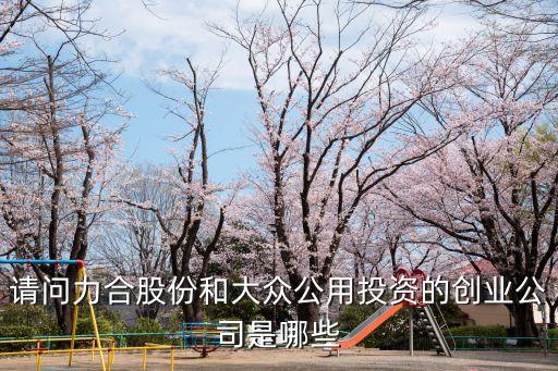 請問力合股份和大眾公用投資的創業公司是哪些