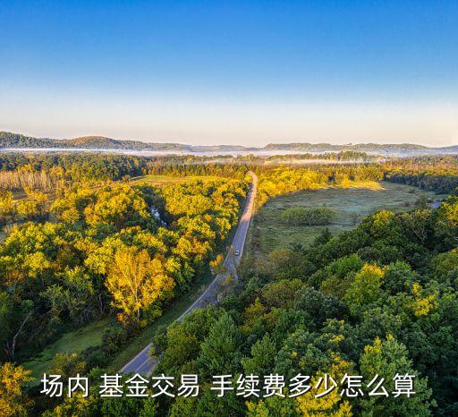 場內 基金交易 手續費多少怎么算