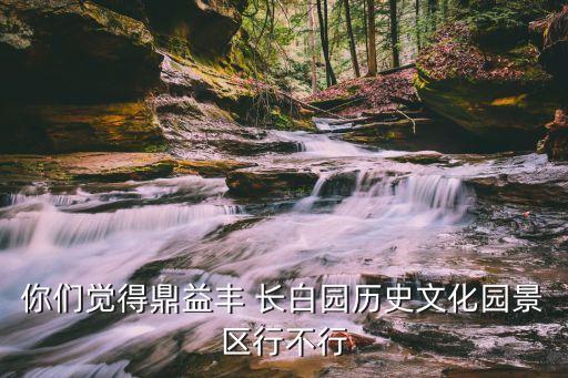 你們覺得鼎益豐 長(zhǎng)白園歷史文化園景區(qū)行不行