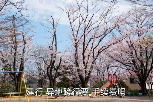 建設銀行異地取錢扣多少手續費