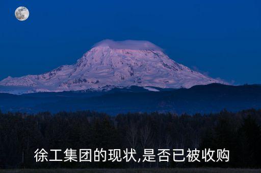  徐工集團的現狀,是否已被收購