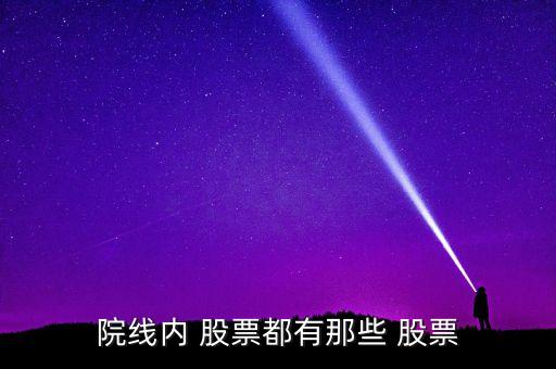 院線內 股票都有那些 股票