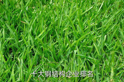 十大鋼結構企業(yè)排名