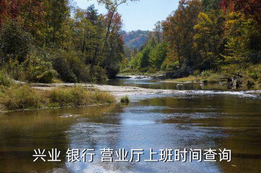 什么叫興業銀行營業廳,興業銀行營業廳離我最近的地方在哪里