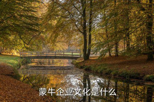  蒙牛企業文化是什么