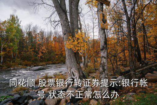 改密碼后股票帳戶資產狀態不正常