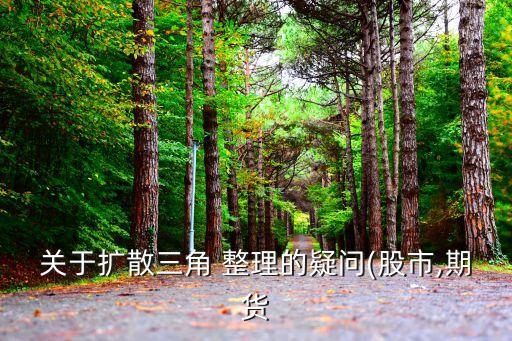 股票喇叭喇叭形整理,喇叭形整理形態