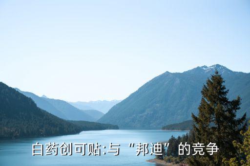 白藥創可貼:與“邦迪”的競爭