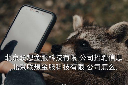 北京聯想金服科技有限 公司招聘信息,北京聯想金服科技有限 公司怎么...