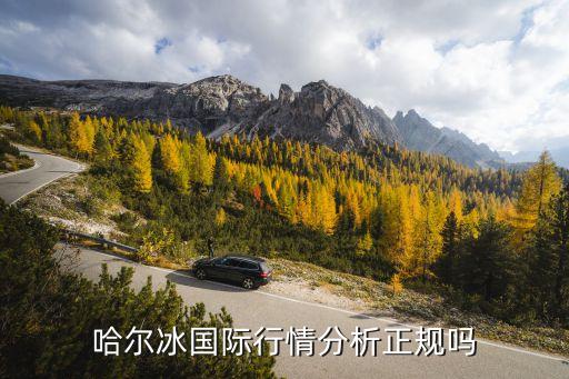 哈爾冰國際行情分析正規嗎