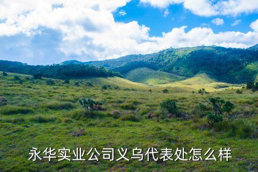  永華實業公司義烏代表處怎么樣