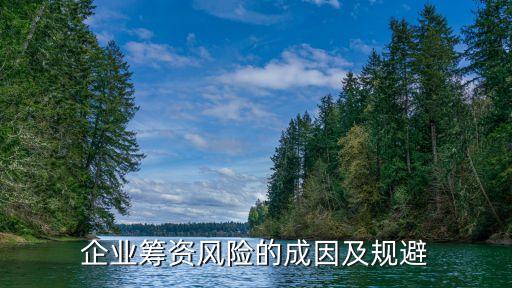 企業籌資風險的成因及規避