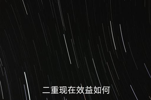  二重現在效益如何