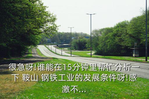 鞍山鋼鐵公司現狀,一五計劃鞍山鋼鐵公司
