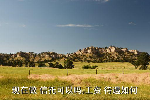 現在做 信托可以嗎,工資 待遇如何