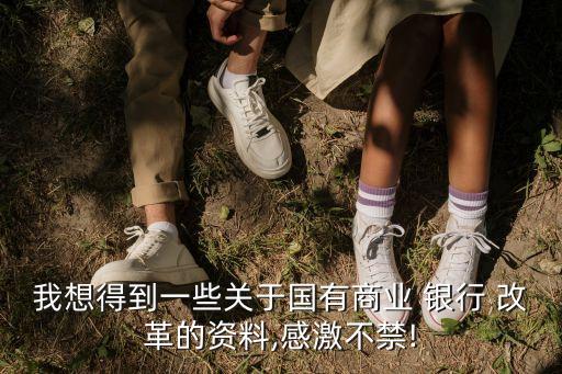 我想得到一些關于國有商業 銀行 改革的資料,感激不禁!