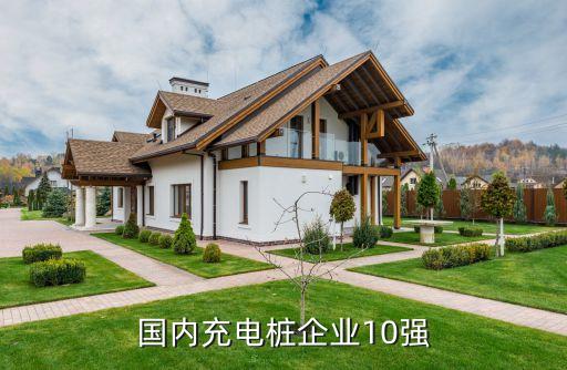 國內充電樁企業10強