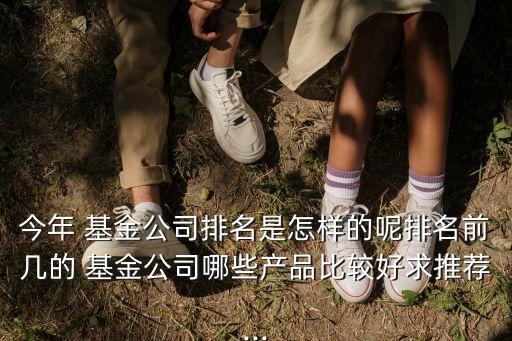 今年 基金公司排名是怎樣的呢排名前幾的 基金公司哪些產品比較好求推薦...