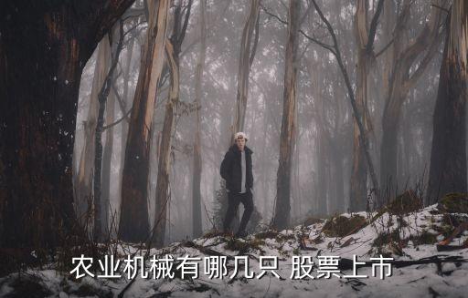 農業機械有哪幾只 股票上市
