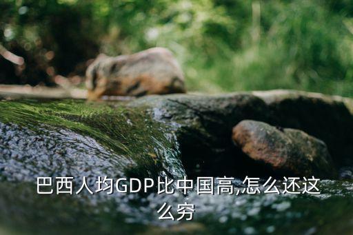 巴西和中國的經濟對比,中國巴西歷年GDP對比