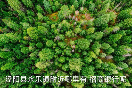涇陽縣永樂鎮附近哪里有 招商銀行呢