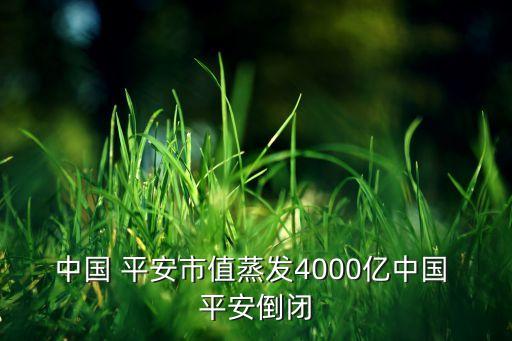 中國平安資產有多少,中國人壽和中國平安資產規模
