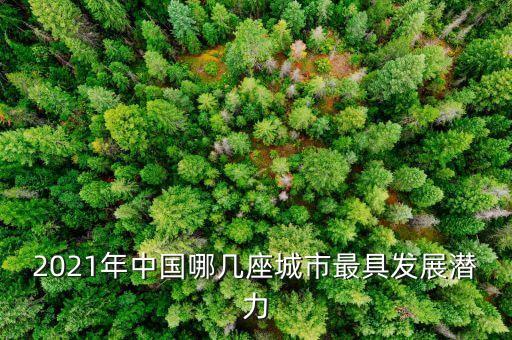 2021年中國哪幾座城市最具發展潛力