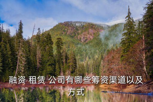 金融租賃公司投貸聯動