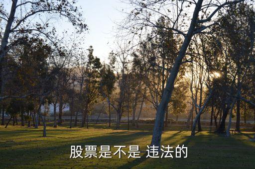網銷股票違法嗎,成立股票工作室違法嗎